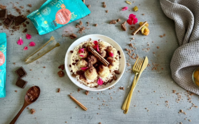 Knedle z tofu ze śliwkami