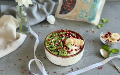 Zielone rollsy naleśnikowe