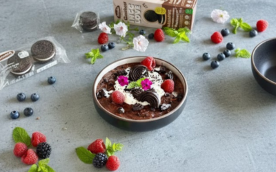Czekoladowa owsianka z cukinią
