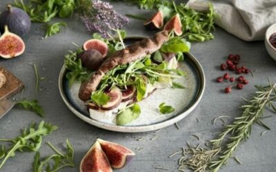 Keto Pita z figą i gorgonzolą