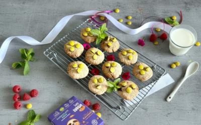 Wegańskie ciastka z dropsami