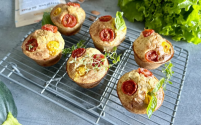 Muffiny cukiniowo-pomidorowe