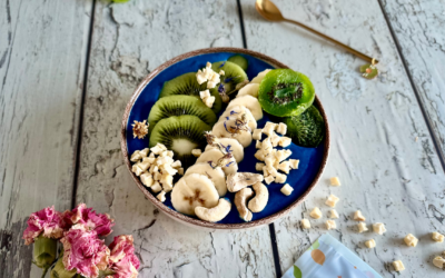 Smoothie Bowl z kiwi i spiruliną